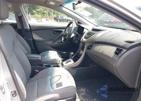 2012 Hyundai Elantra Gls (Ulsan Plant) from USA, damaged, VIN KMHDH4AE9CU378841